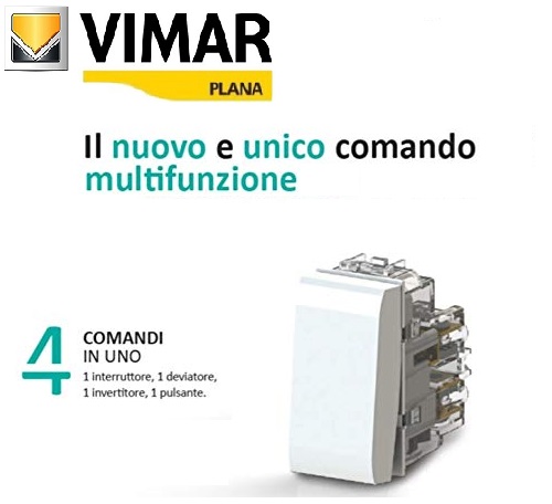 Comando Multifunzione 4in1 Plana